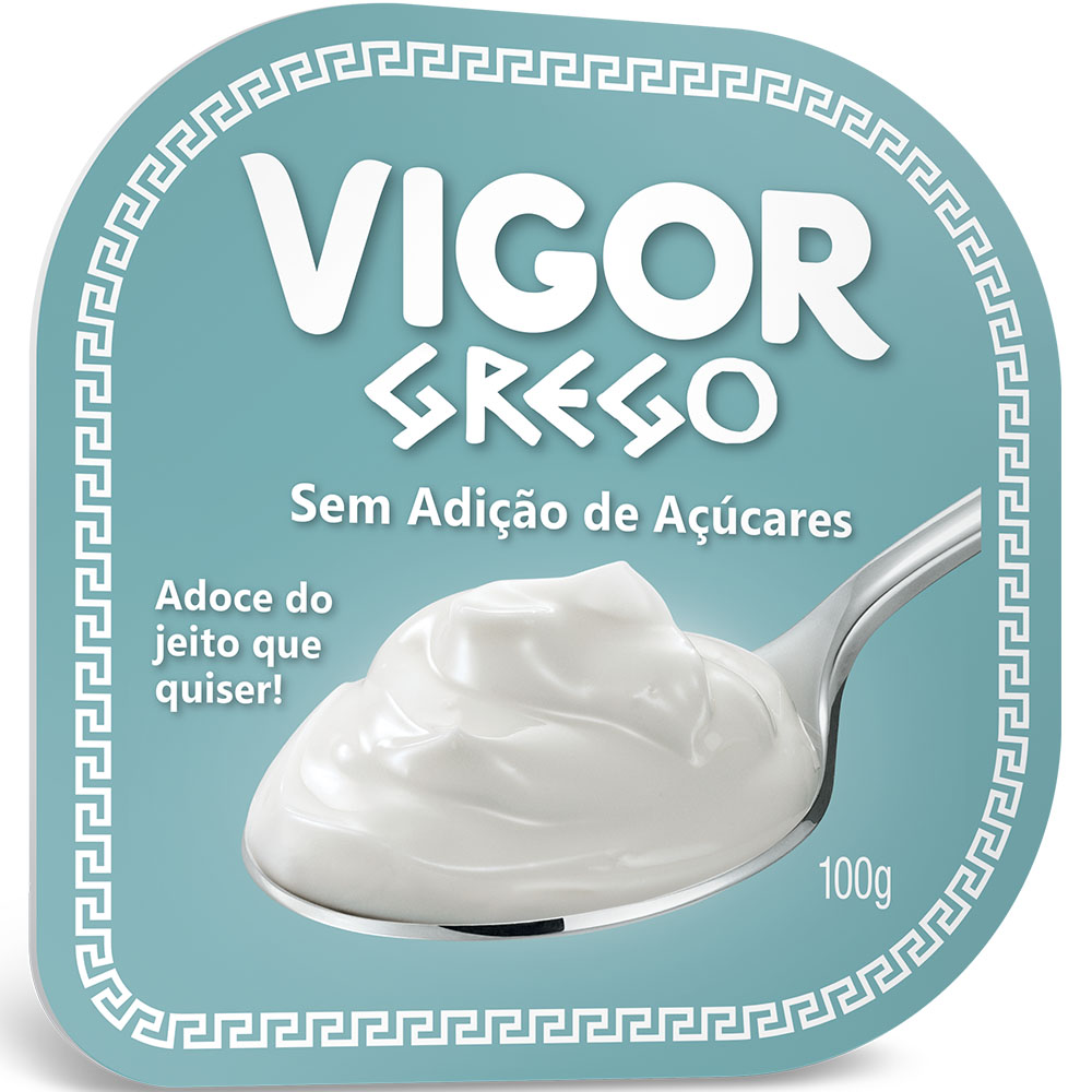 Iogurte vigor grego sem adição açúcar 100g Sonda Supermercado Delivery