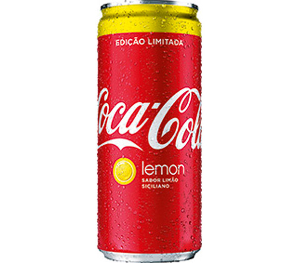 Refrigerante limão Coca Cola lata 310ml Sonda Supermercado Delivery