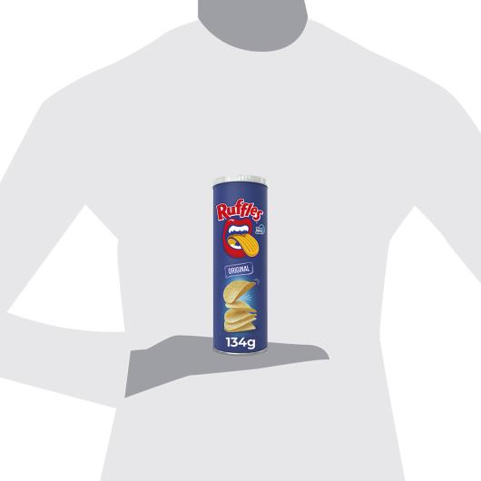 Salgadinho A Base De Batata Original Ruffles Tira Onda Elma Chips Tubo