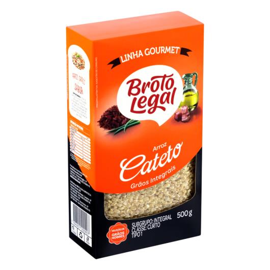 Arroz Cateto Tipo Integral Broto Legal Gourmet Caixa G Sonda