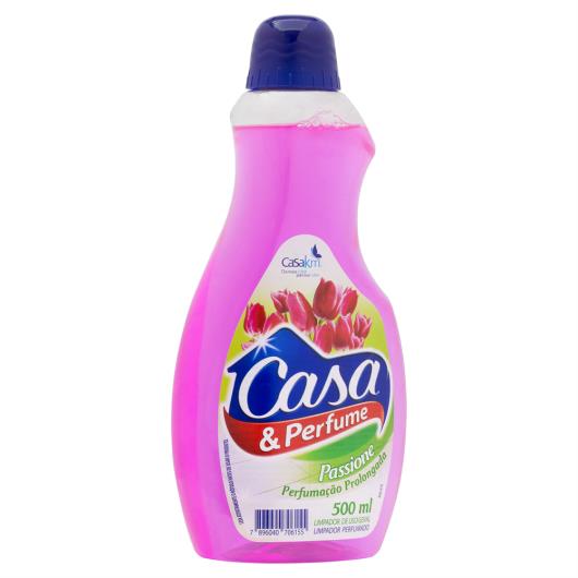 Limpador Perfumado Passione Casa Km Casa Perfume Frasco 500ml Sonda