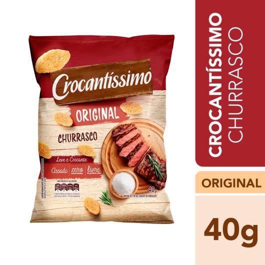 Salgadinho Crocant Ssimo Original Churrasco G Sonda Supermercado