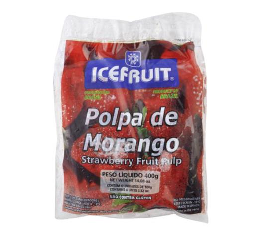 Polpa De Morango Congelada Icefruit 400g Sonda Supermercado Delivery