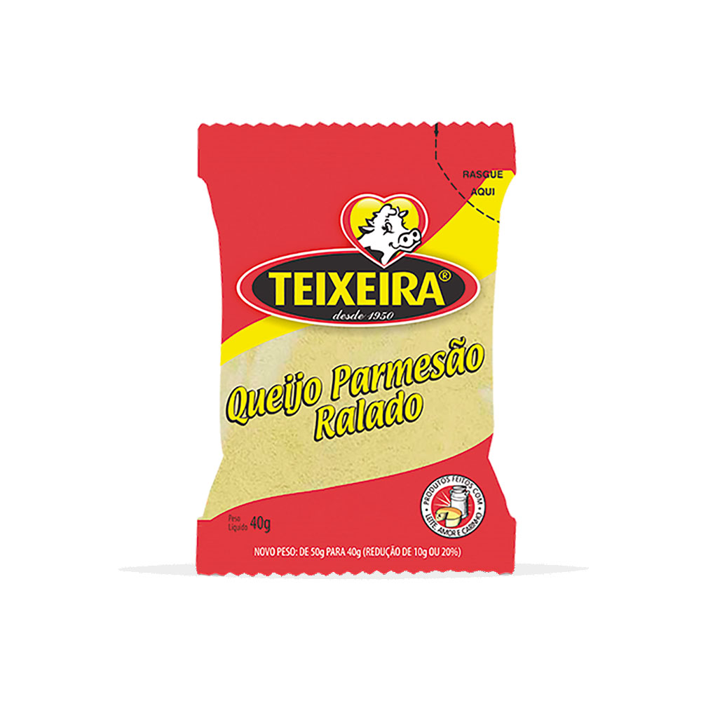 Queijo Ralado Teixeira Premium 40g - Sonda Supermercado Delivery