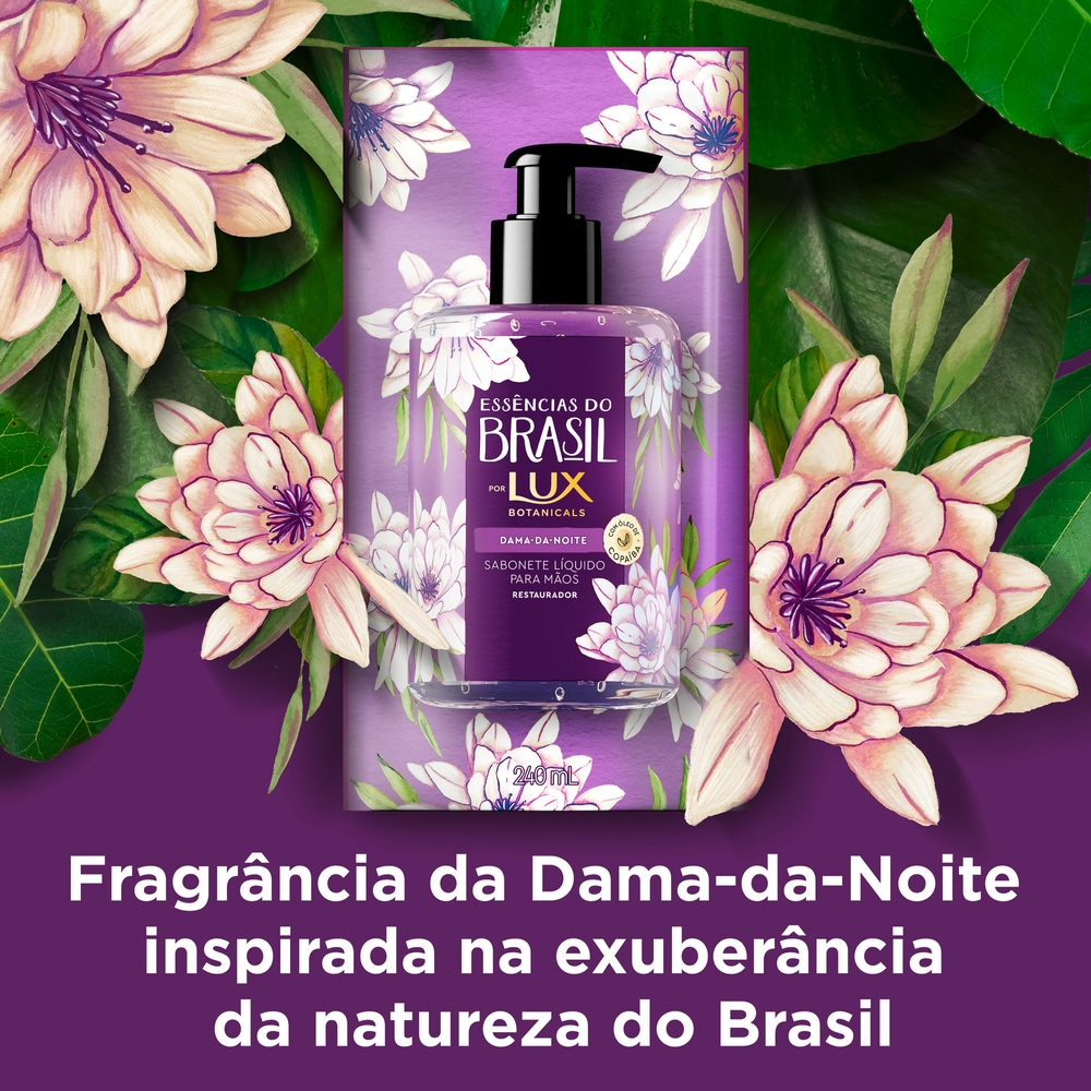 Sabonete Líquido Lux Essências do Brasil Dama da Noite Refil 240ml - Sonda  Supermercado Delivery