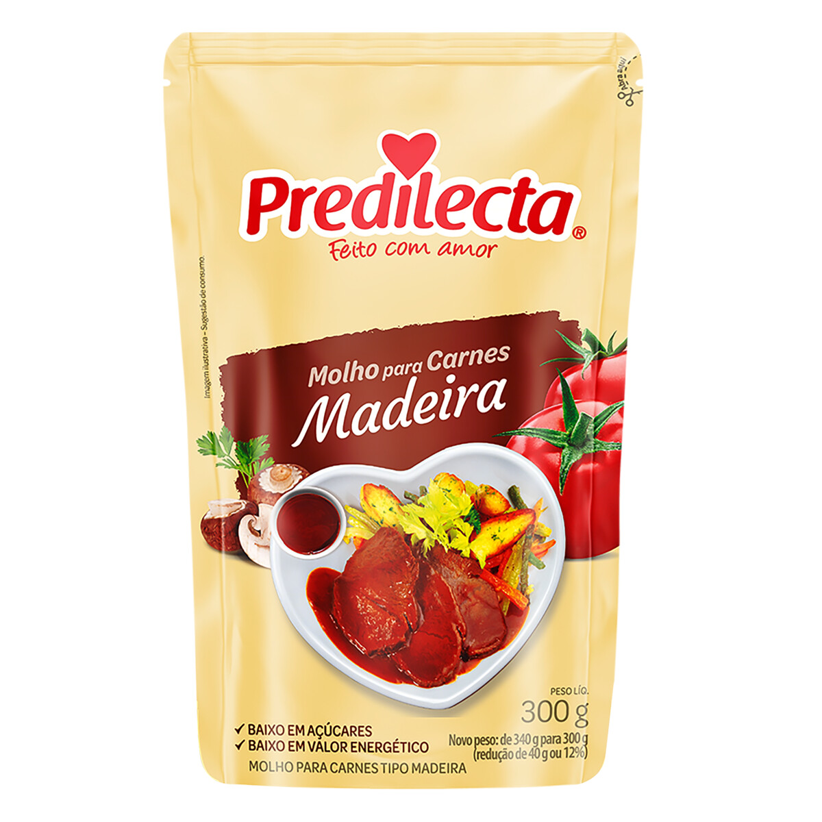 Molho para Frango Xadrez Predilecta Sachê 300g - Apoio Entrega V2