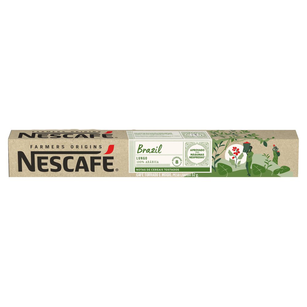 Café NESCAFÉ Farmer Origins BRAZIL 10 Cápsulas 52g - Sonda Supermercado ...