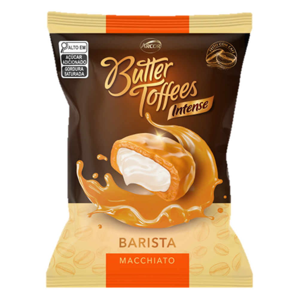 Bala Macchiato Butter Toffees Intense Barista Pacote 90g - Sonda ...