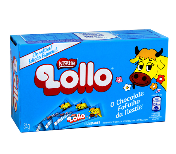 Chocolate Lollo NESTLÉ® Box 30 x 28g – Brasil Eu Quero!