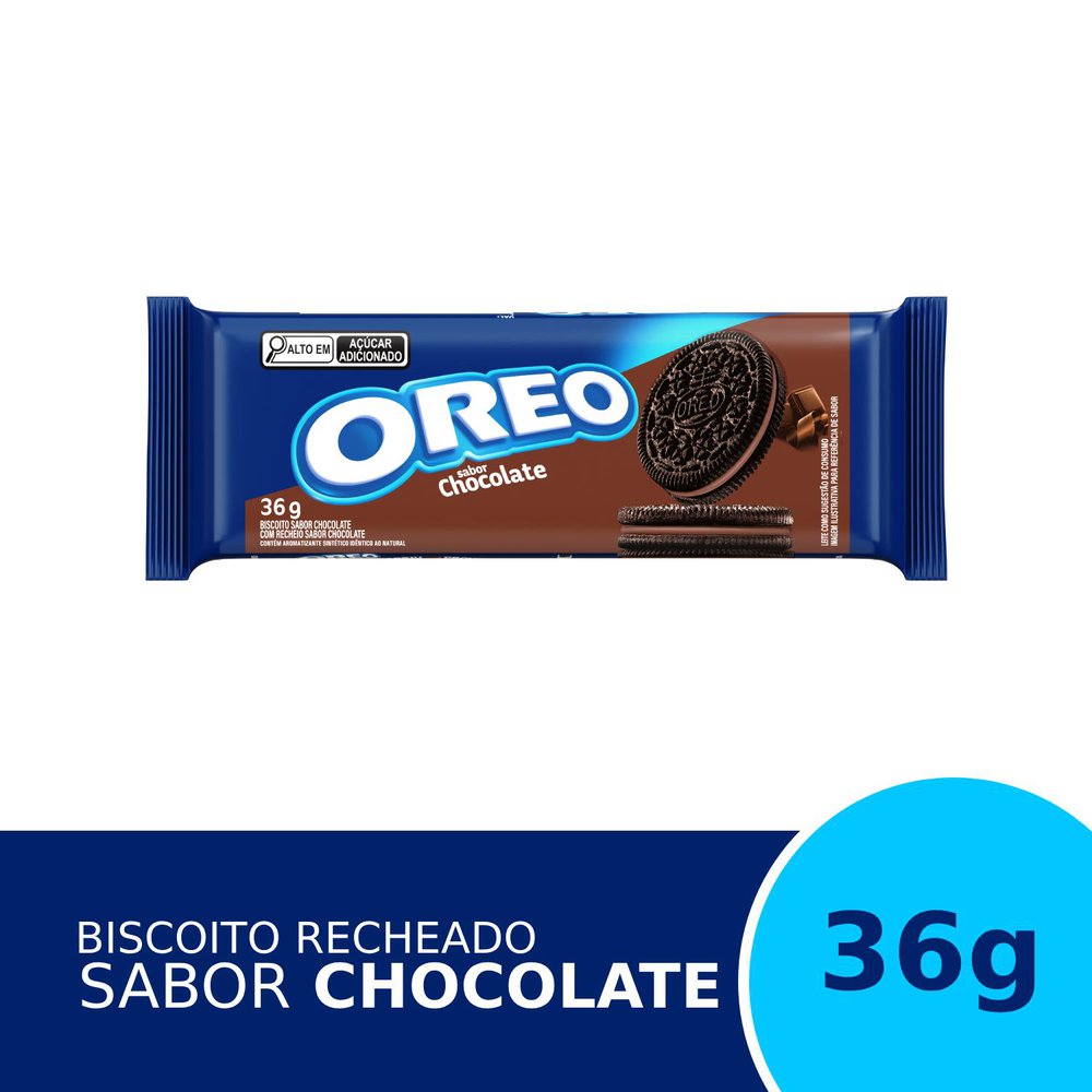 Biscoito Recheado Oreo 36G Original - Supermercado Mais Perto