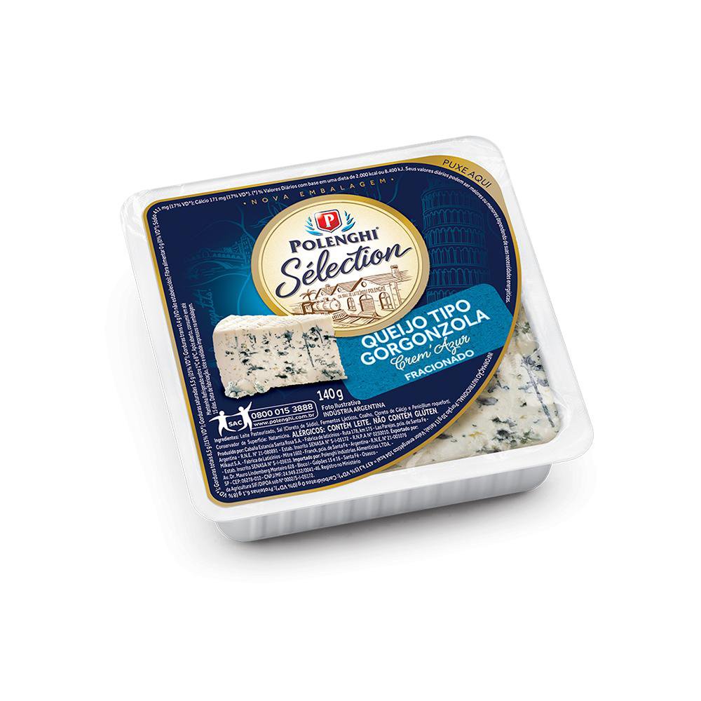 Queijo Polenghi Gorgonzola Crem Azur 140g - Sonda Supermercado