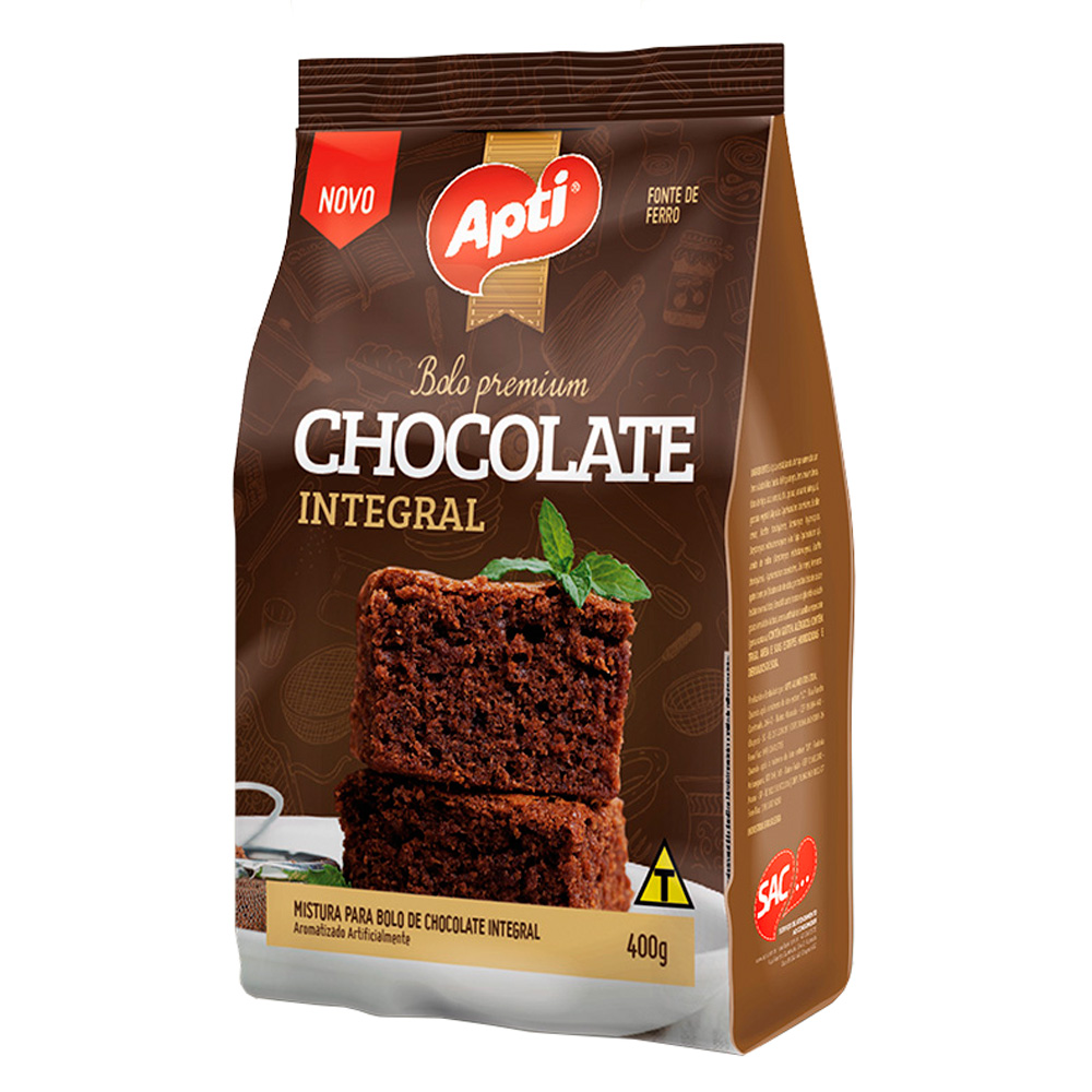 Mistura Para Bolo de Chocolate Apti 400GApti