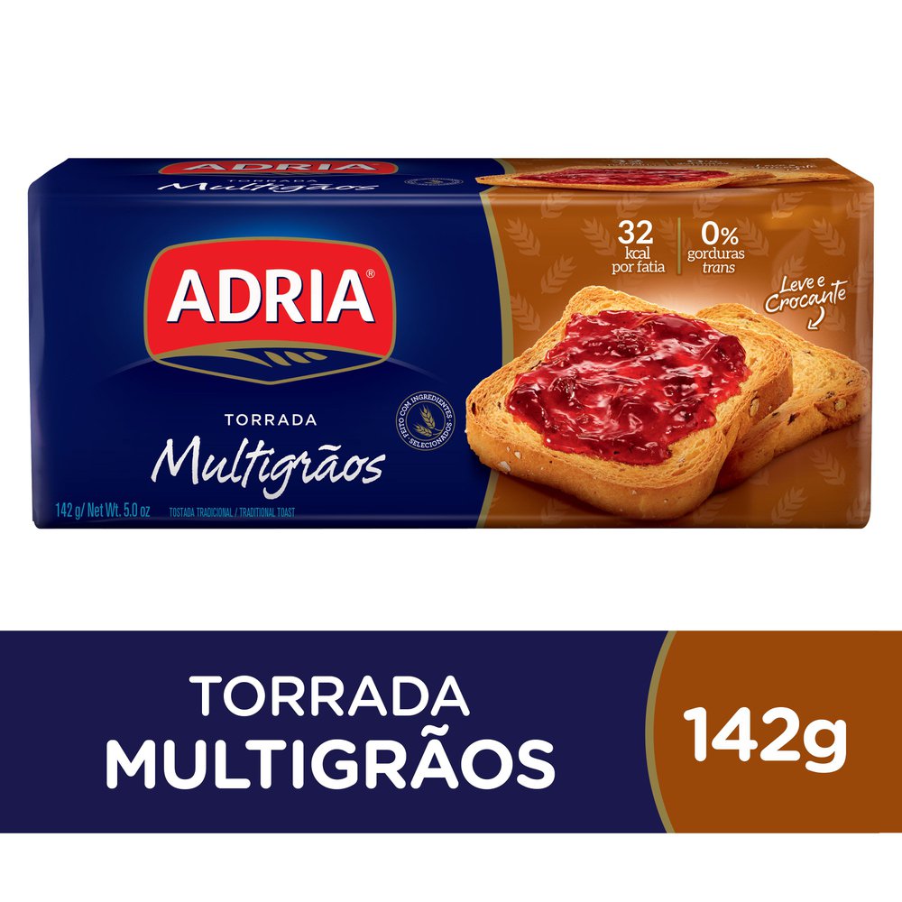 TORRADA BAUDUCCO INTEGRAL 142G - cordeiro supermercado
