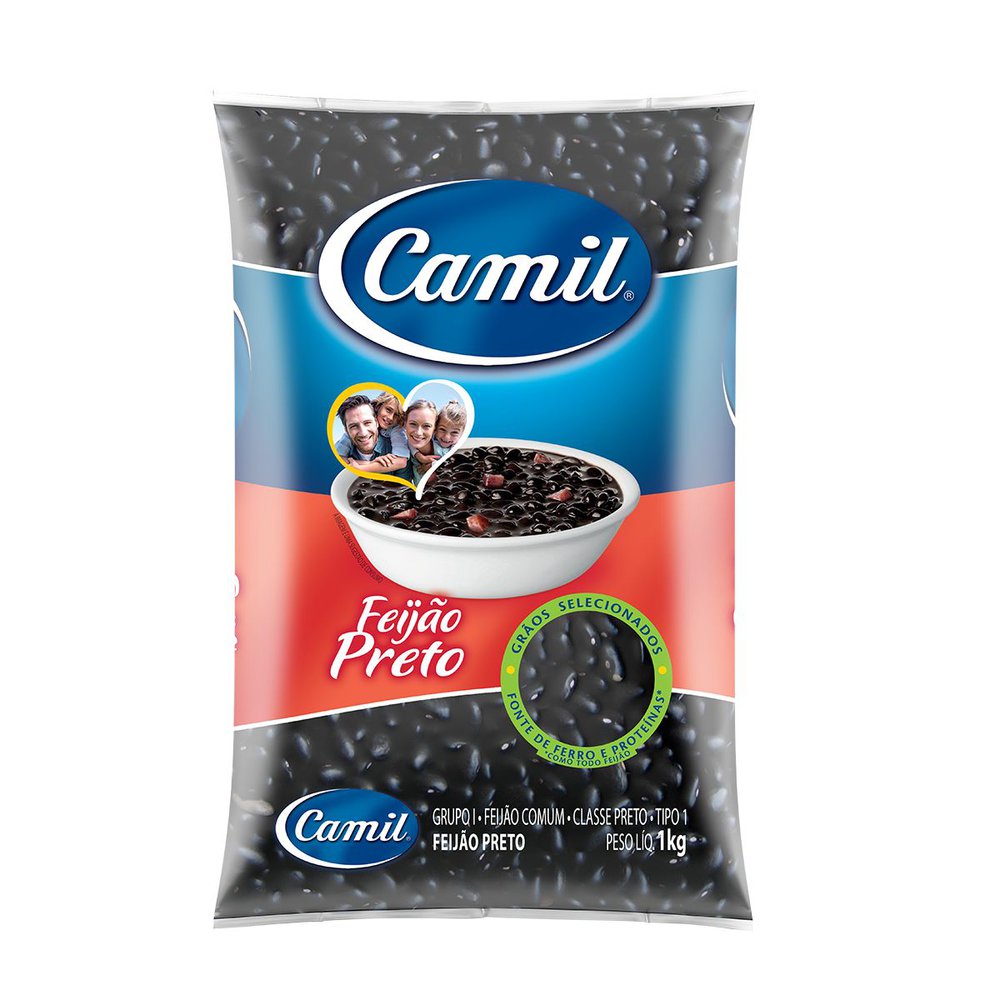 Feijão Rajado Tipo 1 Camil Pacote 500G - Supermercado Nagumo - Compre  Online em Taubaté/SP