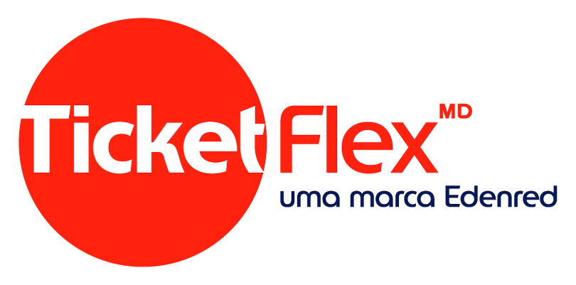 Bandeira do cartão de Ticket flex