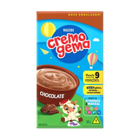 Cremogema Maizena Chocolate 180g - Imagem em destaque