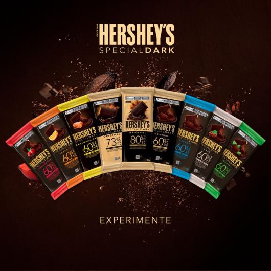 Barra de Chocolate Hershey's Special Dark Menta 60% Com 85g - Imagem em destaque
