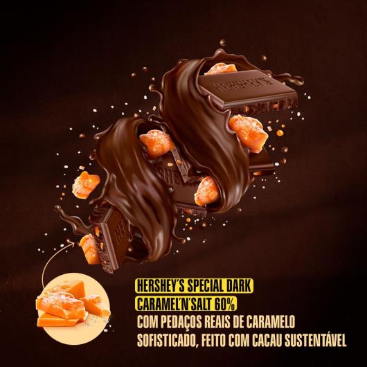 Chocolate Hershey's Special Dark Caramel'n'Salt 60% Cacau 85g - Imagem em destaque