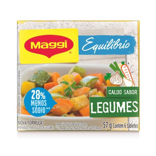 Caldo MAGGI Equilibrium Legumes Tablete 57g - Imagem em destaque