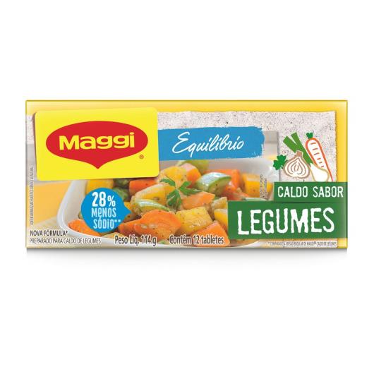 Caldo MAGGI Equilibrium Legumes Tablete 114g - Imagem em destaque