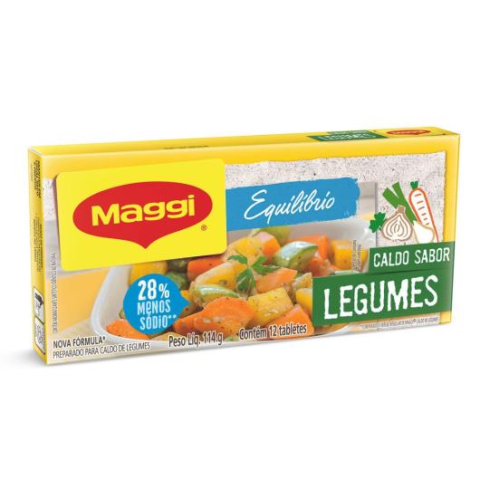 Caldo MAGGI Equilibrium Legumes Tablete 114g - Imagem em destaque