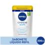 Sabonete líquido Nivea creme soft Refil - 200ml