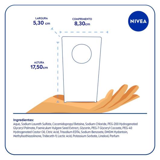 Sabonete líquido Nivea erva doce Refil - 200ml - Imagem em destaque