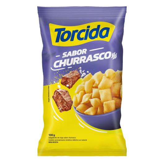 Salgadinho De Trigo Churrasco Torcida Pacote 100G - Imagem em destaque