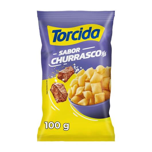 Salgadinho De Trigo Churrasco Torcida Pacote 100G - Imagem em destaque