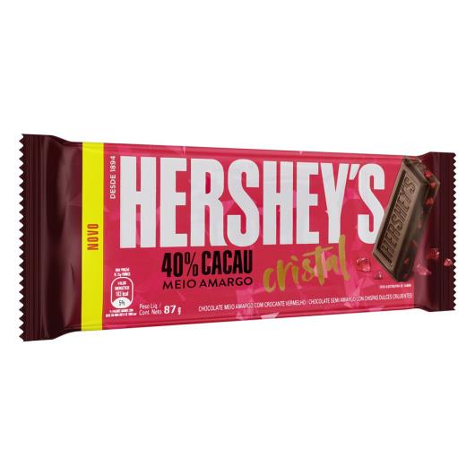 Chocolate Meio Amargo Cacau Cristal Hershey S Pacote G Sonda Supermercado Delivery