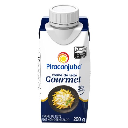 Creme de Leite Homogeneizado Piracanjuba Gourmet com Tampa 200g - Imagem em destaque