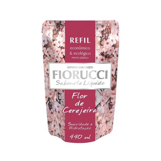 Sabonte Líquido Fiorucci flores de cerejeira Refil 440ml - Imagem em destaque