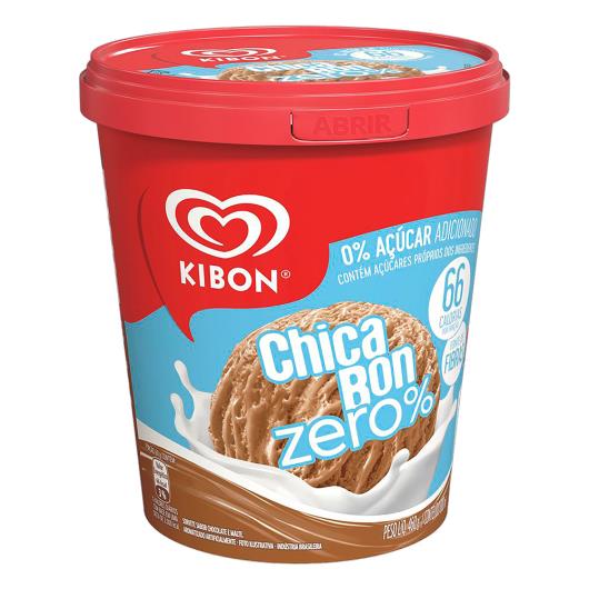 Sorvete Chicabon Kibon Zero% Pote 800ml - Imagem em destaque