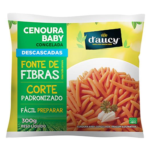 Cenoura Baby D'aucy Congelado 300g - Imagem em destaque