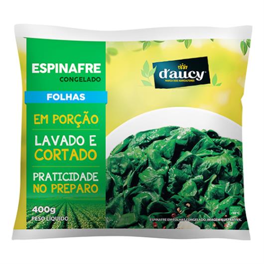 Espinafre em Folha D'aucy Congelado 400g - Imagem em destaque