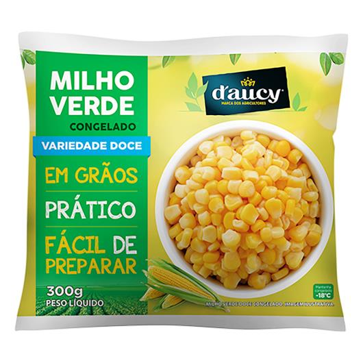 Milho Verde Congelado D'aucy Pacote 300g - Imagem em destaque