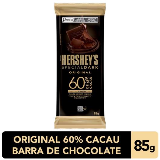Chocolate Hershey's Special Dark Tradicional 60% 85g - Imagem em destaque