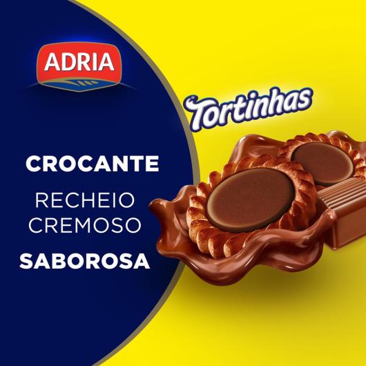 Biscoito tortinha Adria chocolate suiço 140g - Imagem em destaque