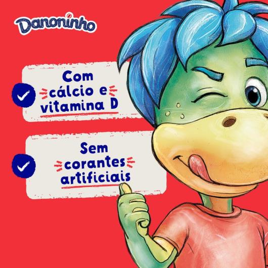 Danoninho Petit Suisse Morango , Banana e Maçã-Verde 480g 12 unidades - Imagem em destaque