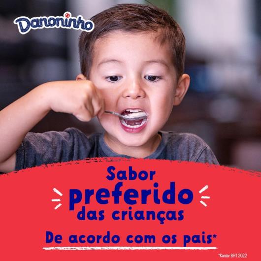 Danoninho Petit Suisse Morango , Banana e Maçã-Verde 480g 12 unidades - Imagem em destaque