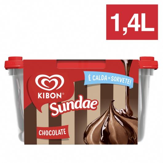 Sorvete Kibon Sundae Chocolate Trufado 1,4L - Imagem em destaque