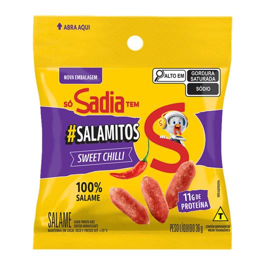 Salame Sweet Chilli Sadia Salamitos 36g - Imagem em destaque