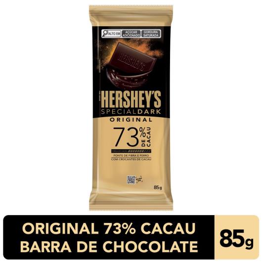 Chocolate Hershey's Special Dark Tradicional 73% Cacau 85g - Imagem em destaque