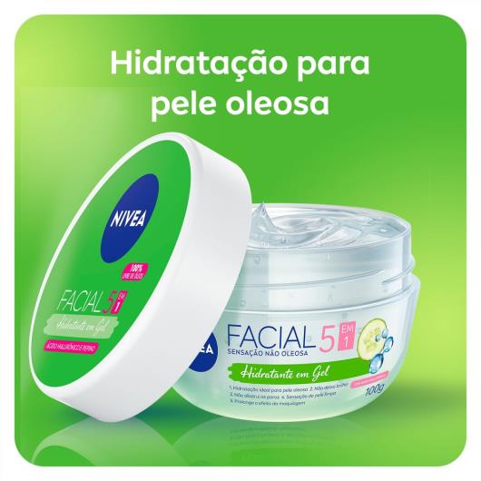 NIVEA Hidratante em Gel Facial 100g - Imagem em destaque