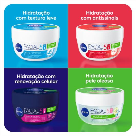 NIVEA Hidratante em Gel Facial 100g - Imagem em destaque