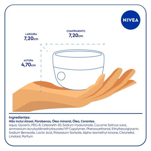 NIVEA Hidratante em Gel Facial 100g - Imagem em destaque