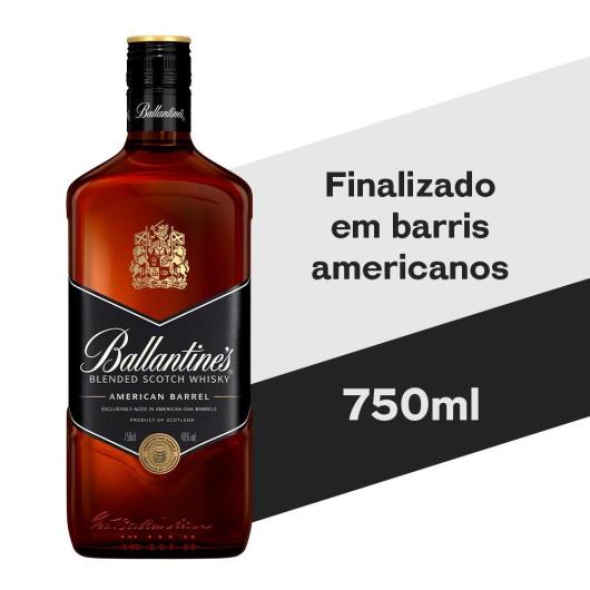 Whisky Ballantine's American Barrel Blended Escocês 750 ml - Imagem em destaque