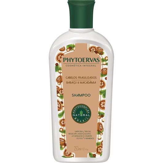 Shampoo Cabelos Fragilizados Babaçu e Macadâmia Phytoervas 250ml - Imagem em destaque