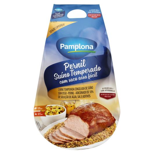 Pernil Suíno Congelado Temperado sem Osso Pamplona 1,5kg - Imagem em destaque