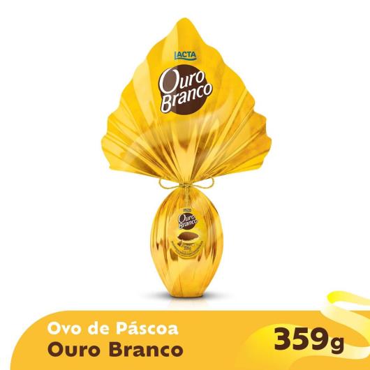 Ovo de Páscoa Ouro Branco 359g - Imagem em destaque